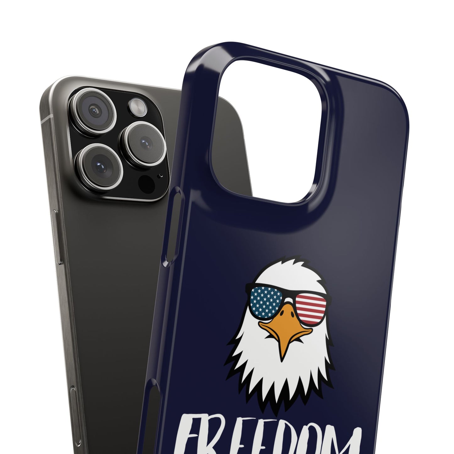 Freedom Eagle Aviator Premium Slim Phone Case | USA Bald Eagle Graphic