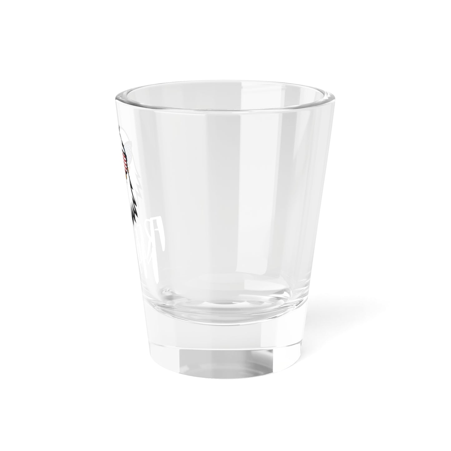 Premium Shot Glass - Freedom Eagle Aviator | Patriotic Drinkware