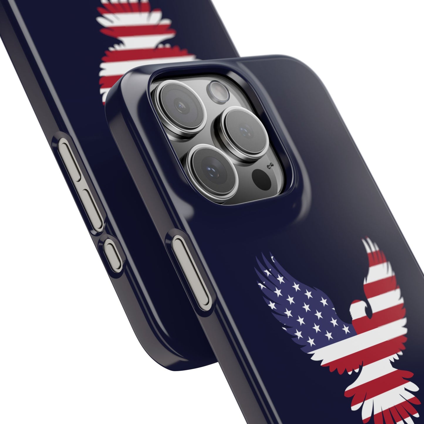 1776 Heritage Premium Slim Phone Case | USA Bald Eagle Graphic