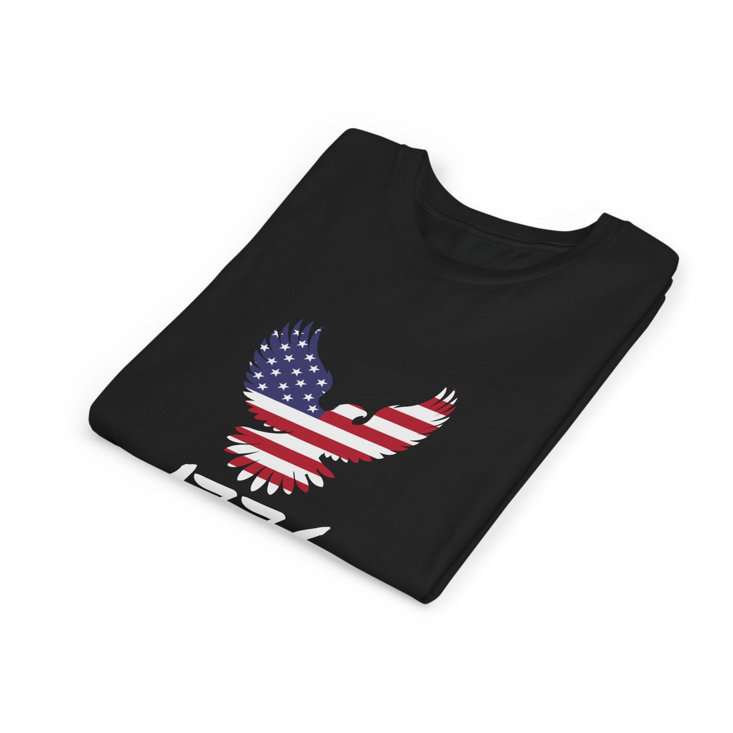 1776 Heritage Youth T-Shirt | USA Bald Eagle Graphic Tee