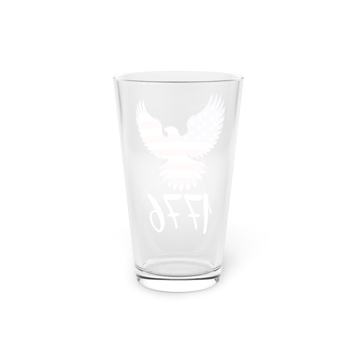 Premium Pint Glass - 1776 Heritage | Patriotic Drinkware
