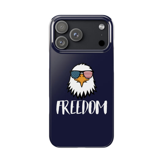 Freedom Eagle Aviator Premium Slim Phone Case | USA Bald Eagle Graphic