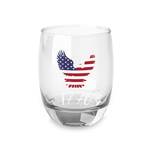Premium Whiskey Glass - 1776 Heritage | Patriotic Drinkware
