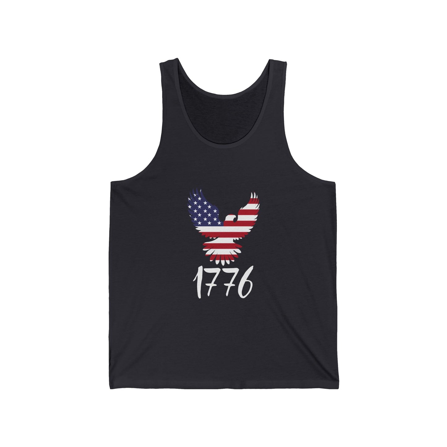 1776 Heritage Men's Tank Top | USA Bald Eagle Graphic