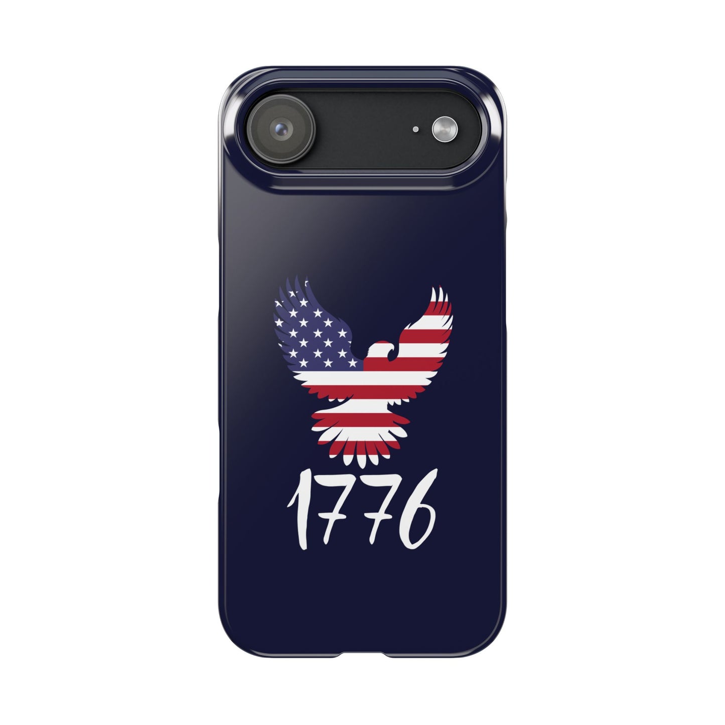 1776 Heritage Premium Slim Phone Case | USA Bald Eagle Graphic