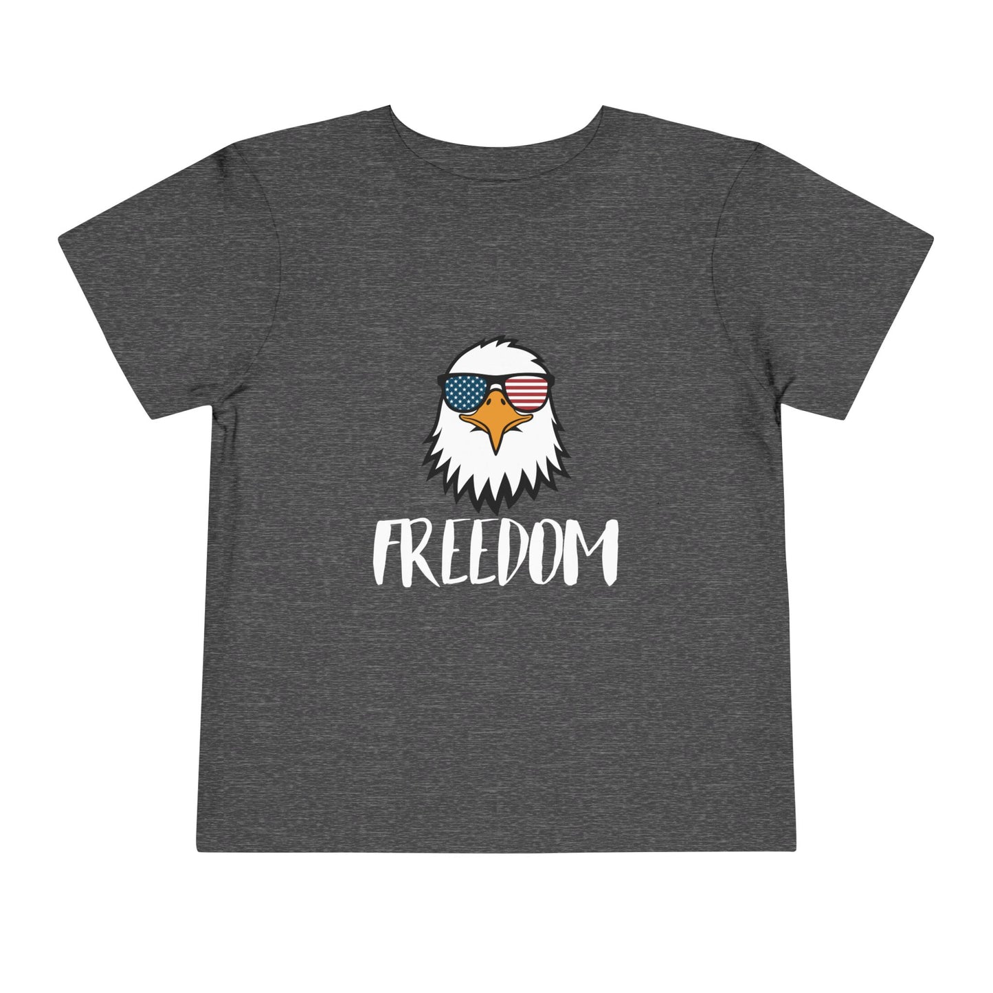 Freedom Eagle Aviator Toddler T-Shirt | USA Bald Eagle Graphic Tee