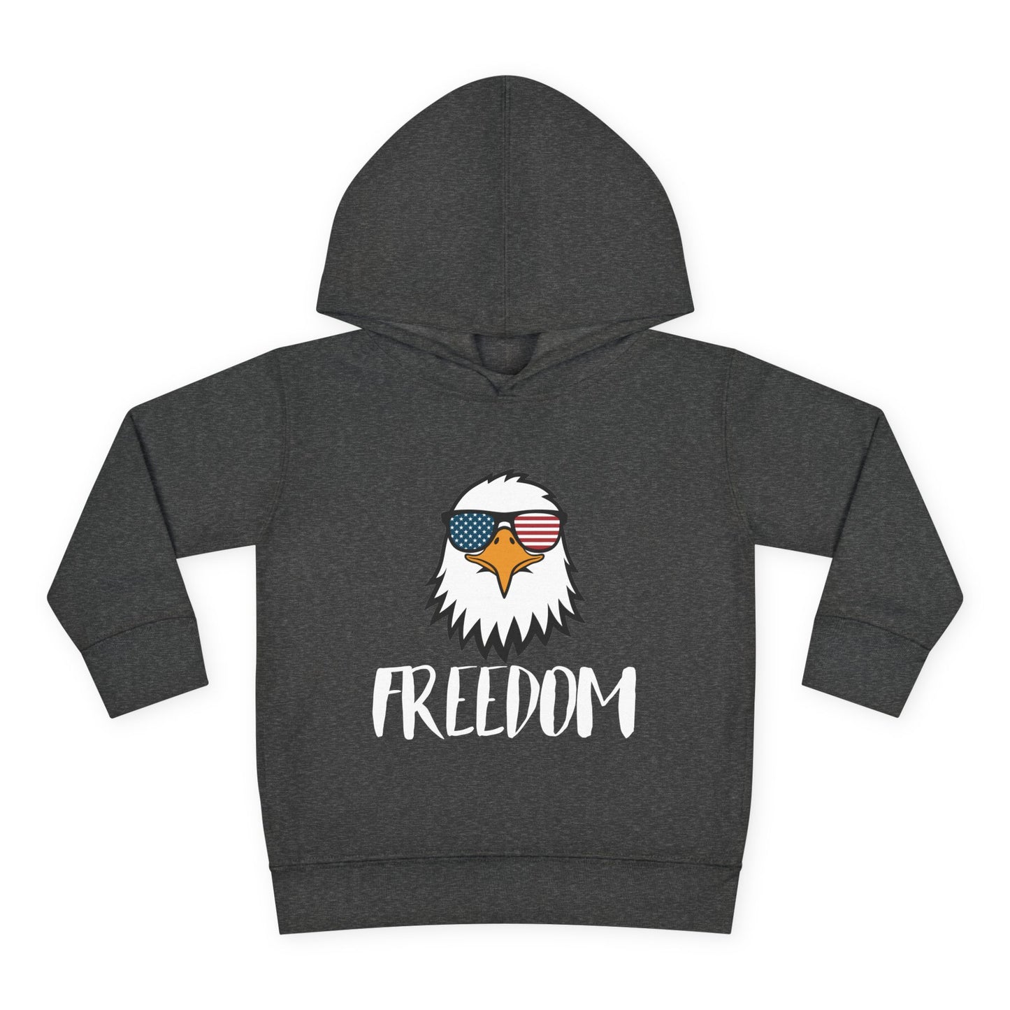 Freedom Eagle Aviator Toddler Hoodie | USA Bald Eagle Graphic