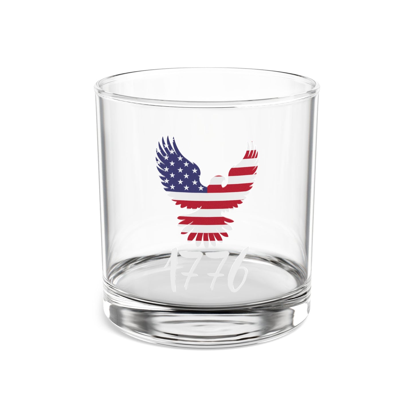 Premium Rocks Glass - 1776 Heritage | Patriotic Drinkware