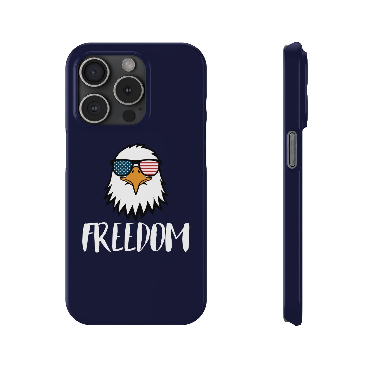 Freedom Eagle Aviator Premium Slim Phone Case | USA Bald Eagle Graphic