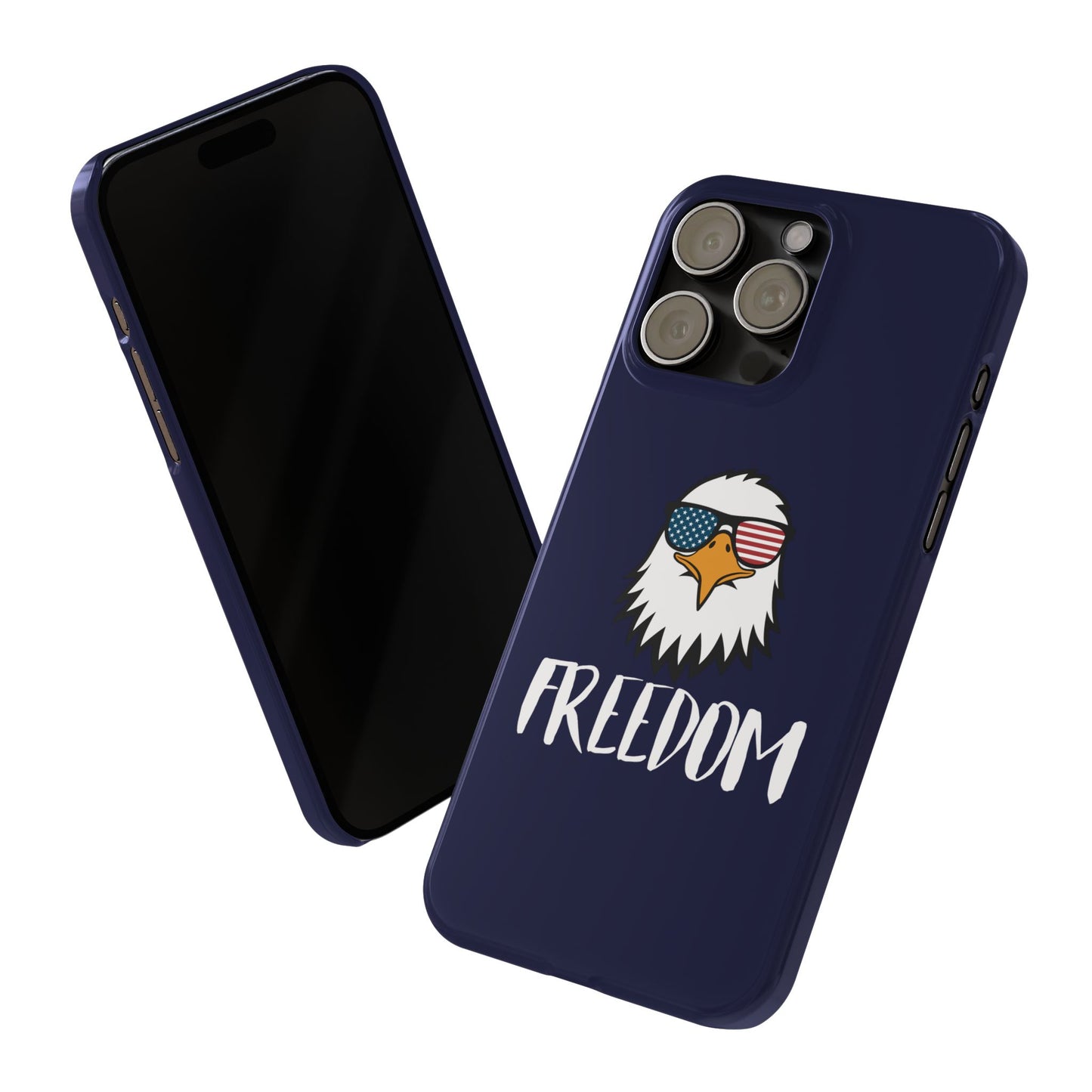 Freedom Eagle Aviator Premium Slim Phone Case | USA Bald Eagle Graphic