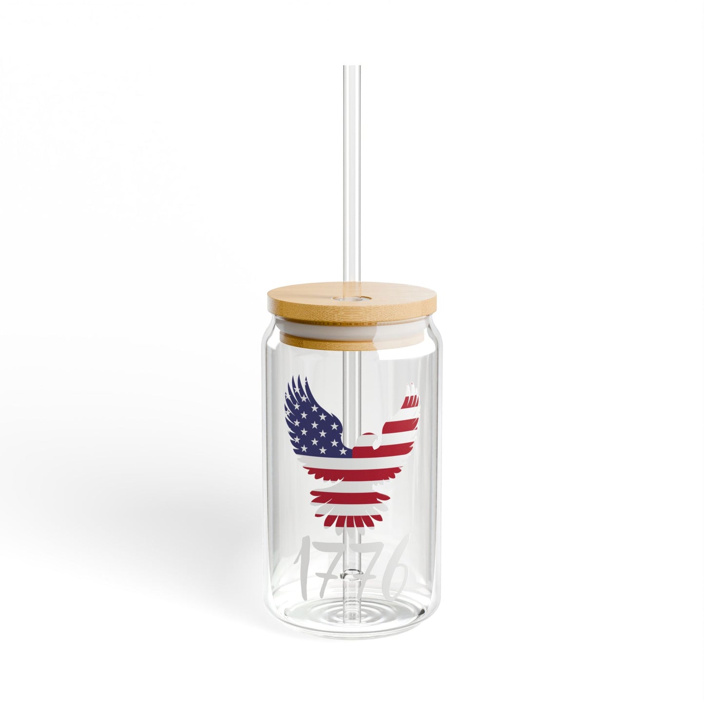 Premium Sipper Glass - 1776 Heritage | Patriotic Drinkware