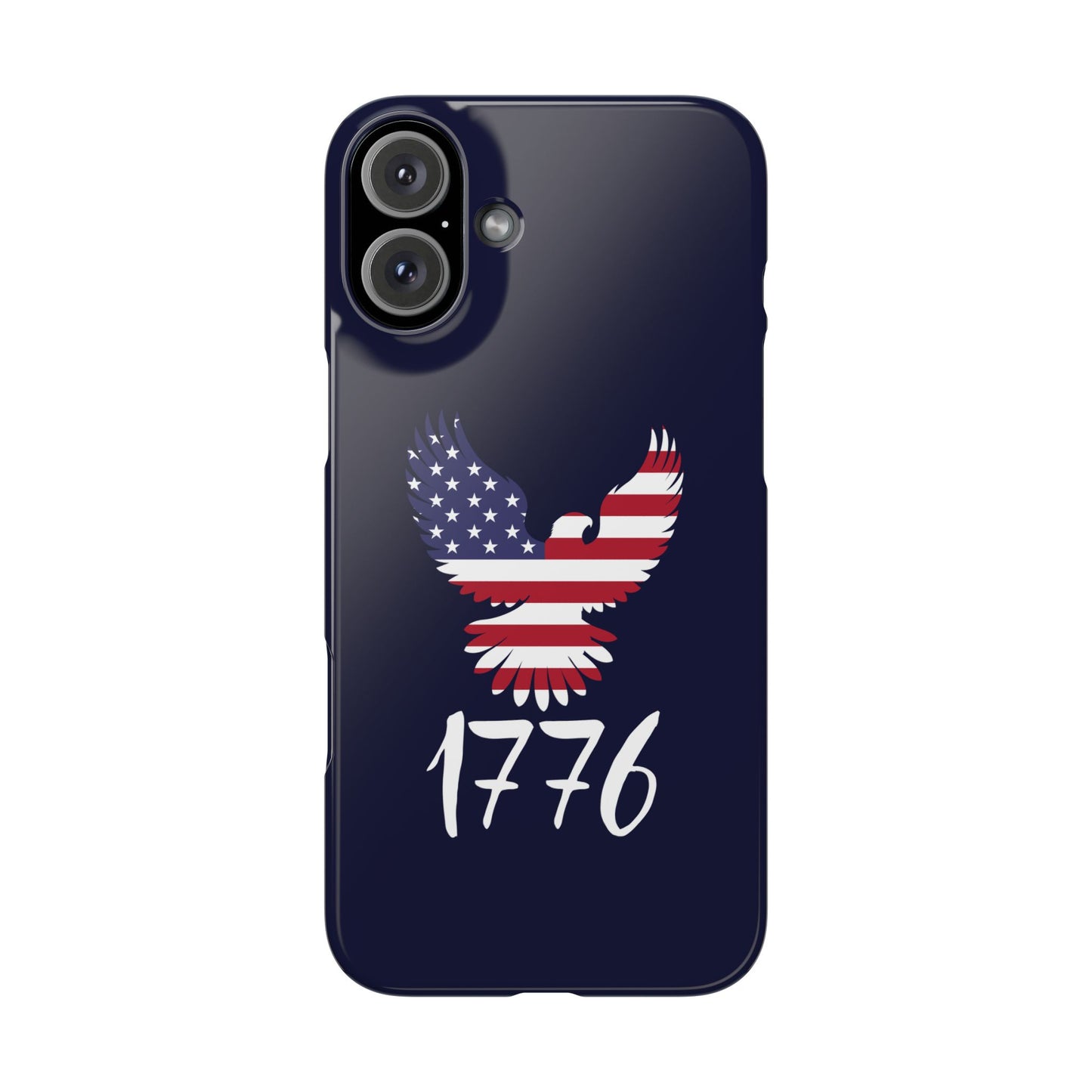 1776 Heritage Premium Slim Phone Case | USA Bald Eagle Graphic