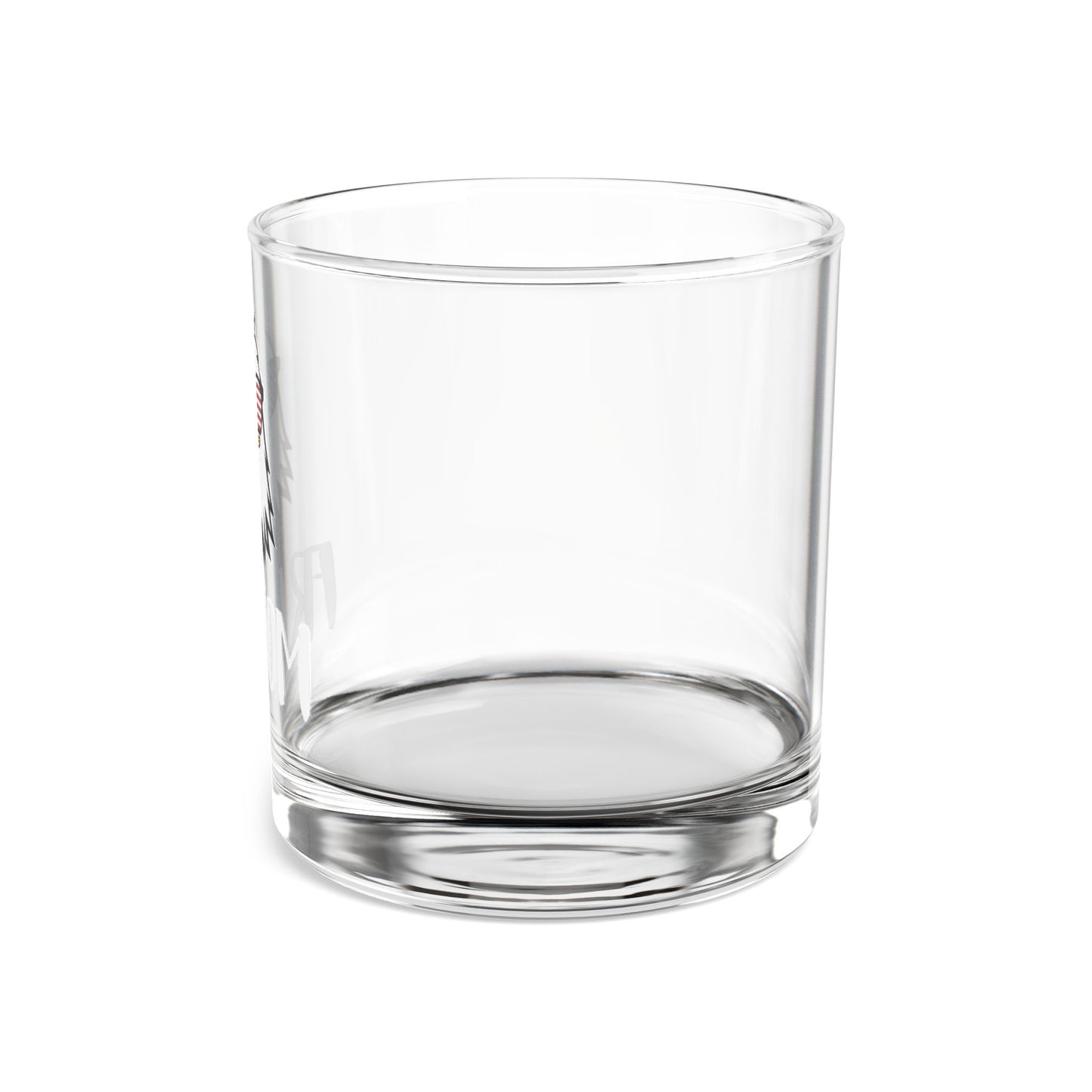 Premium Rocks Glass - Freedom Eagle Aviator | Patriotic Drinkware