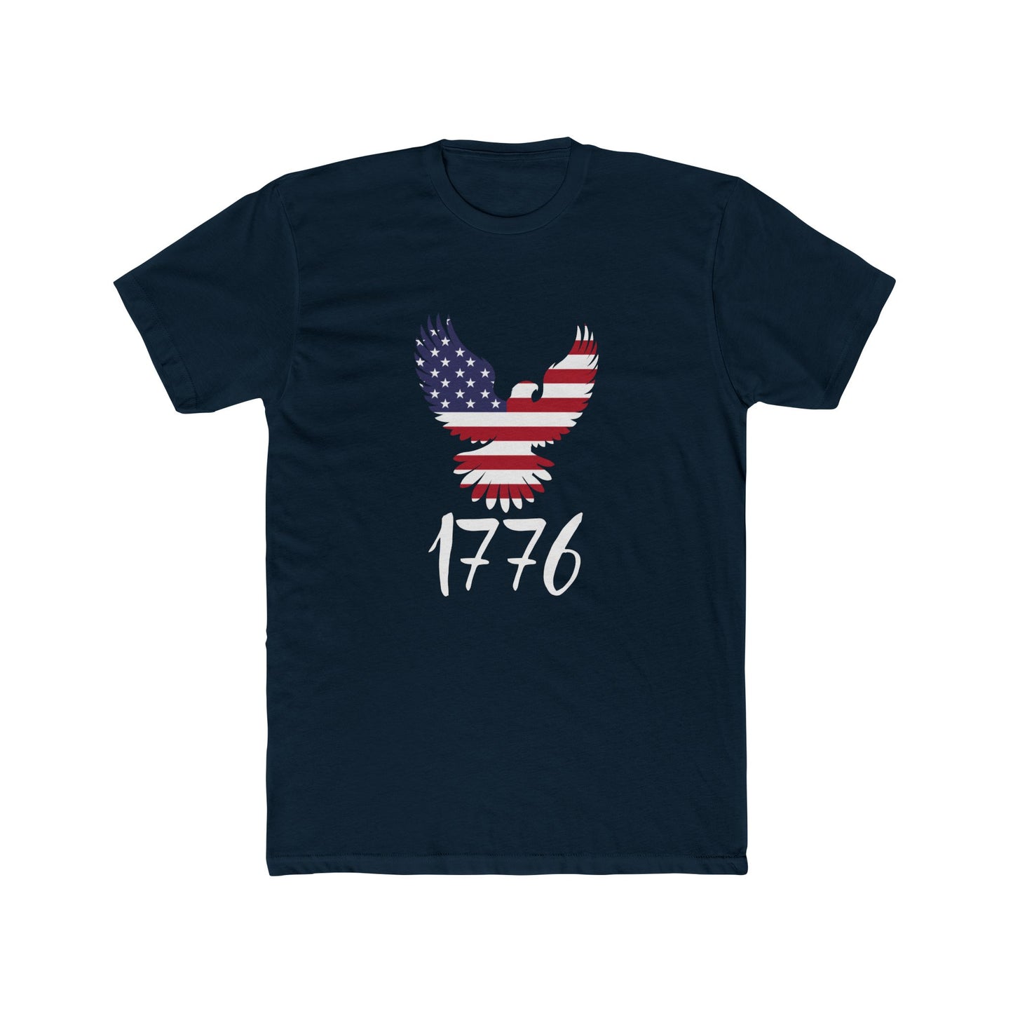 1776 Heritage Patriotic T-Shirt | USA Bald Eagle Flag Graphic Tee