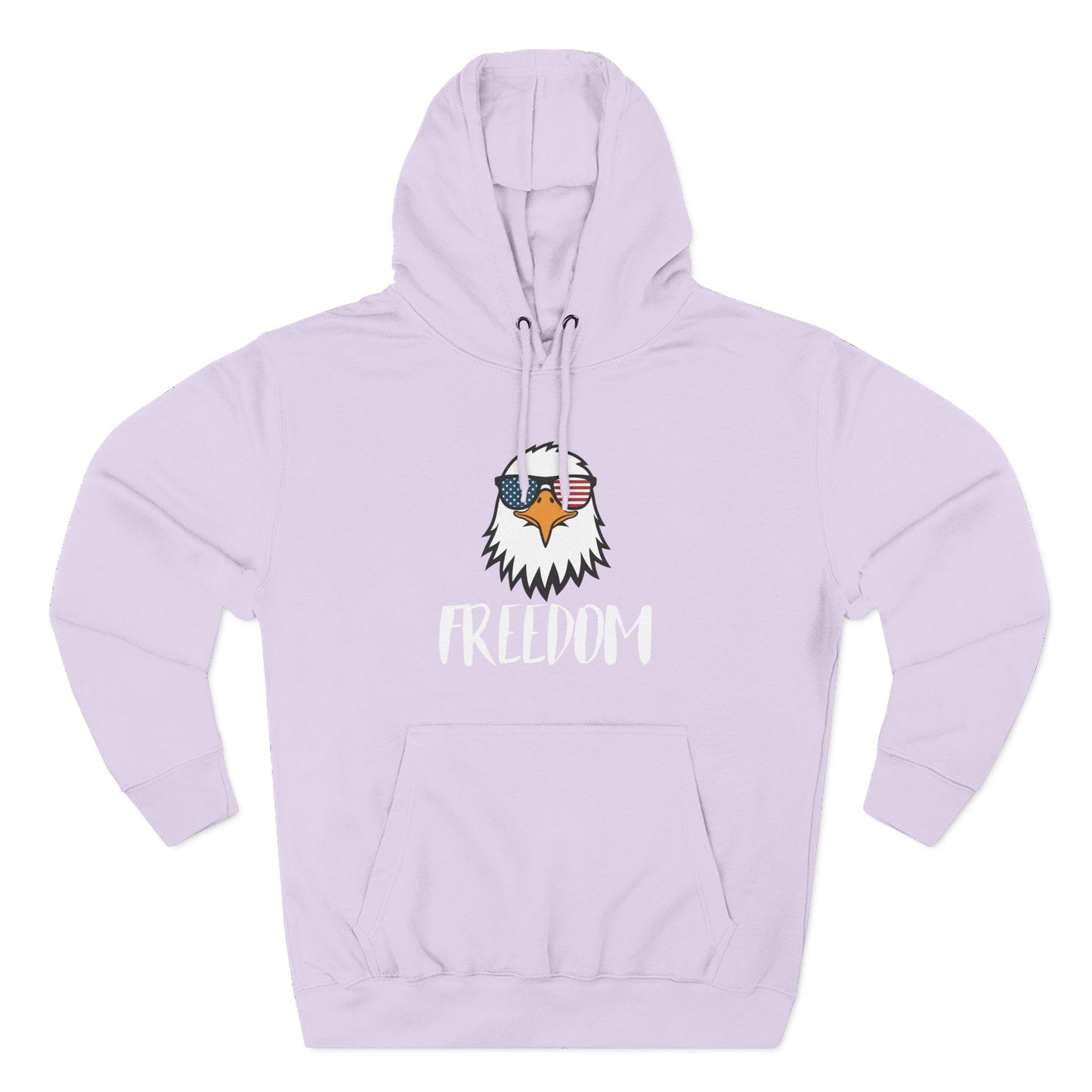Freedom Eagle Aviator Premium Hoodie | USA Bald Eagle Graphic