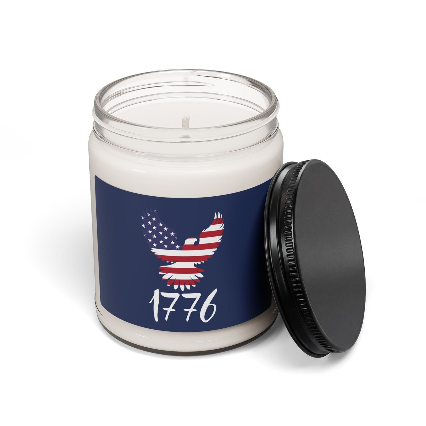 1776 Heritage Scented Jar Candle | USA Bald Eagle Graphic (9 oz)