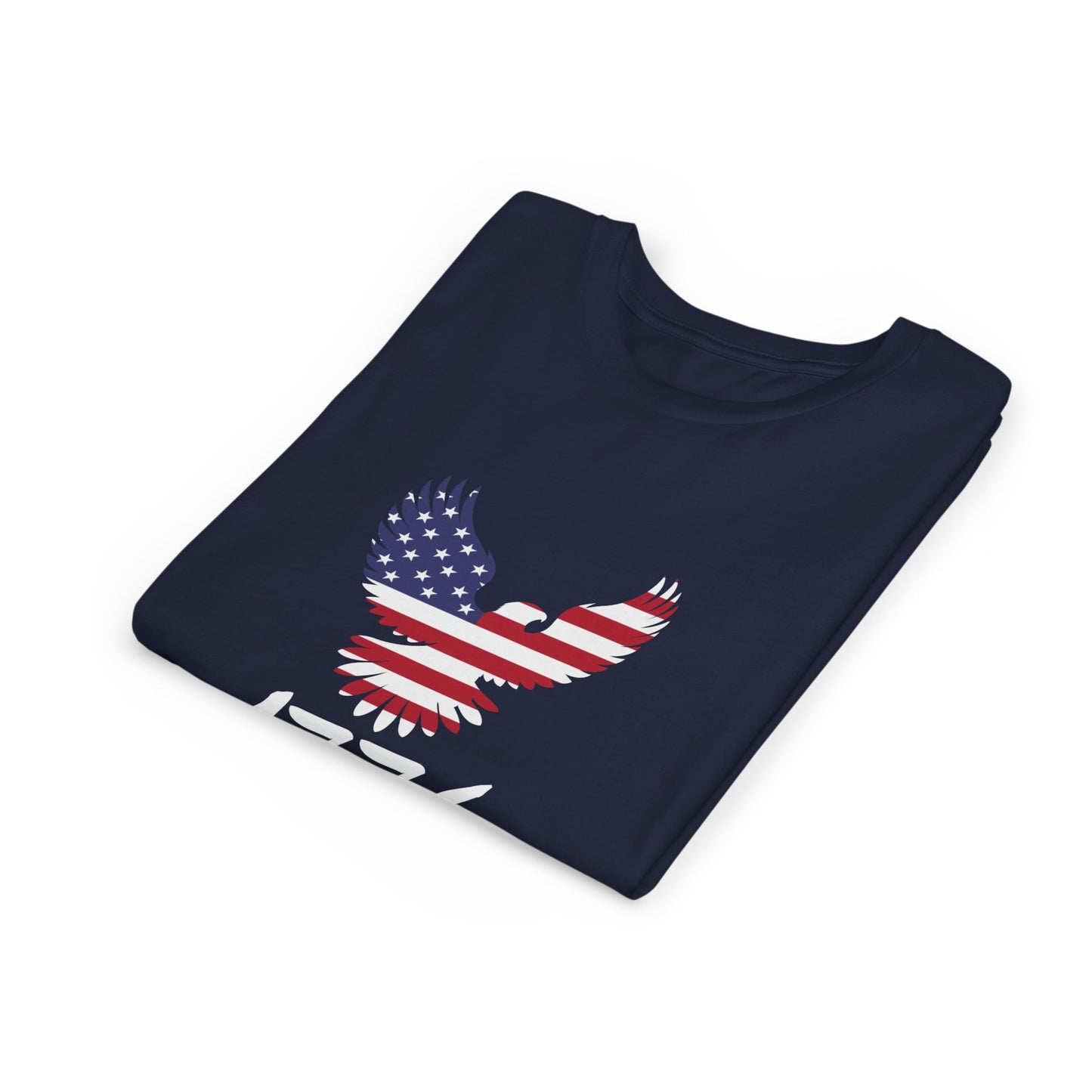 1776 Heritage Youth T-Shirt | USA Bald Eagle Graphic Tee