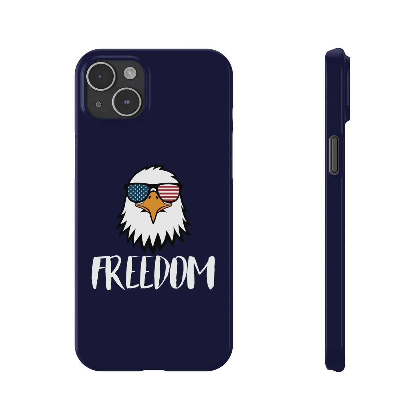 Freedom Eagle Aviator Premium Slim Phone Case | USA Bald Eagle Graphic