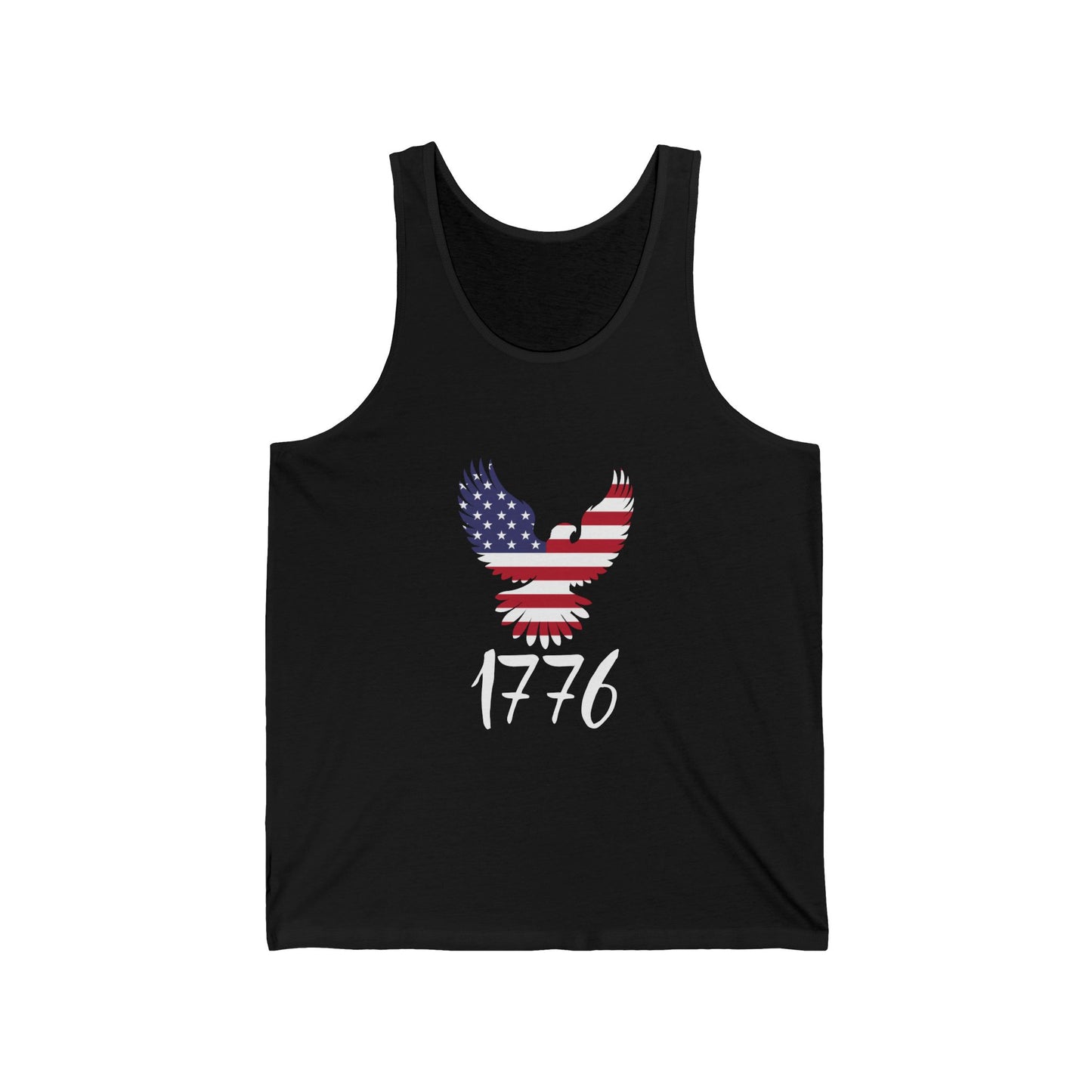 1776 Heritage Men's Tank Top | USA Bald Eagle Graphic