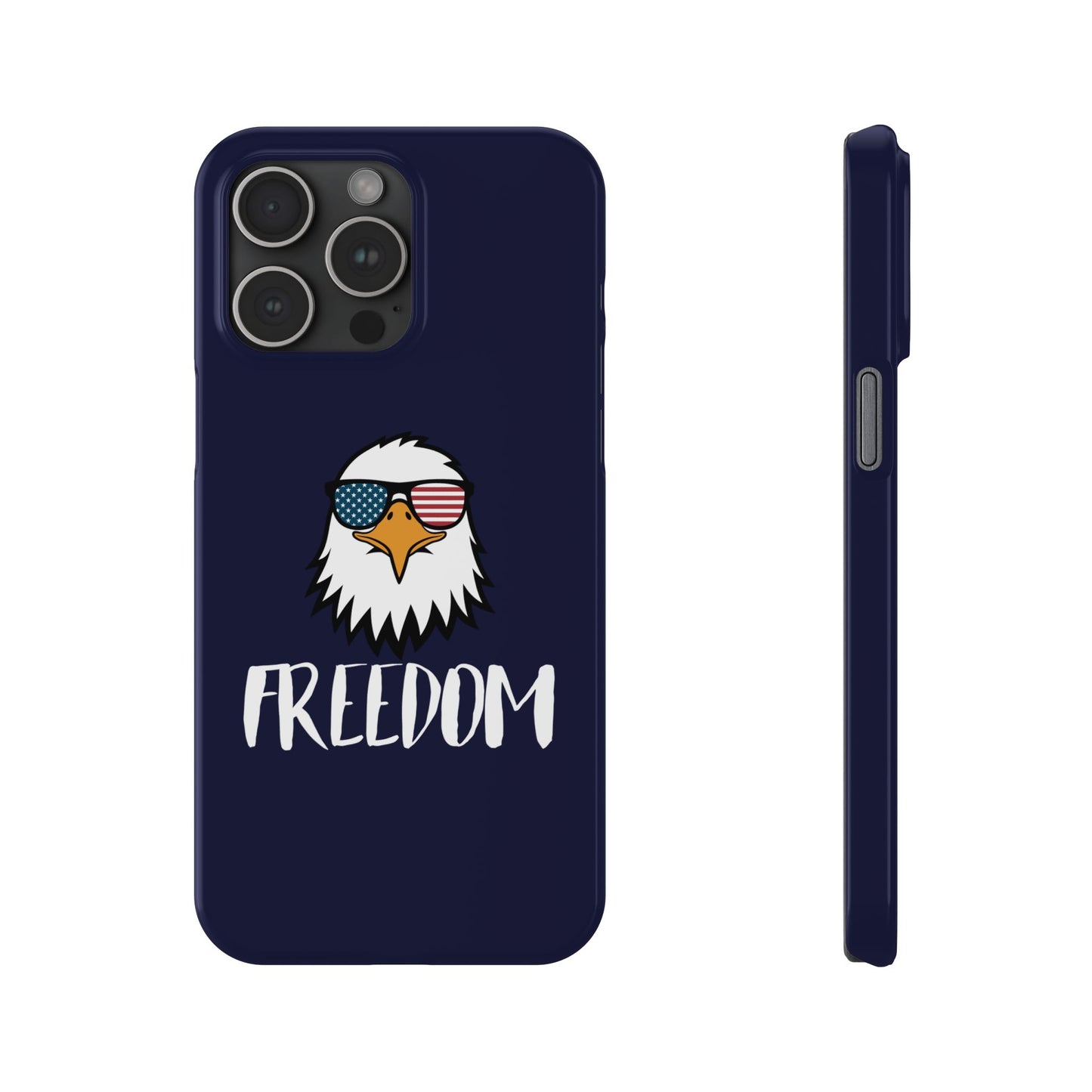 Freedom Eagle Aviator Premium Slim Phone Case | USA Bald Eagle Graphic