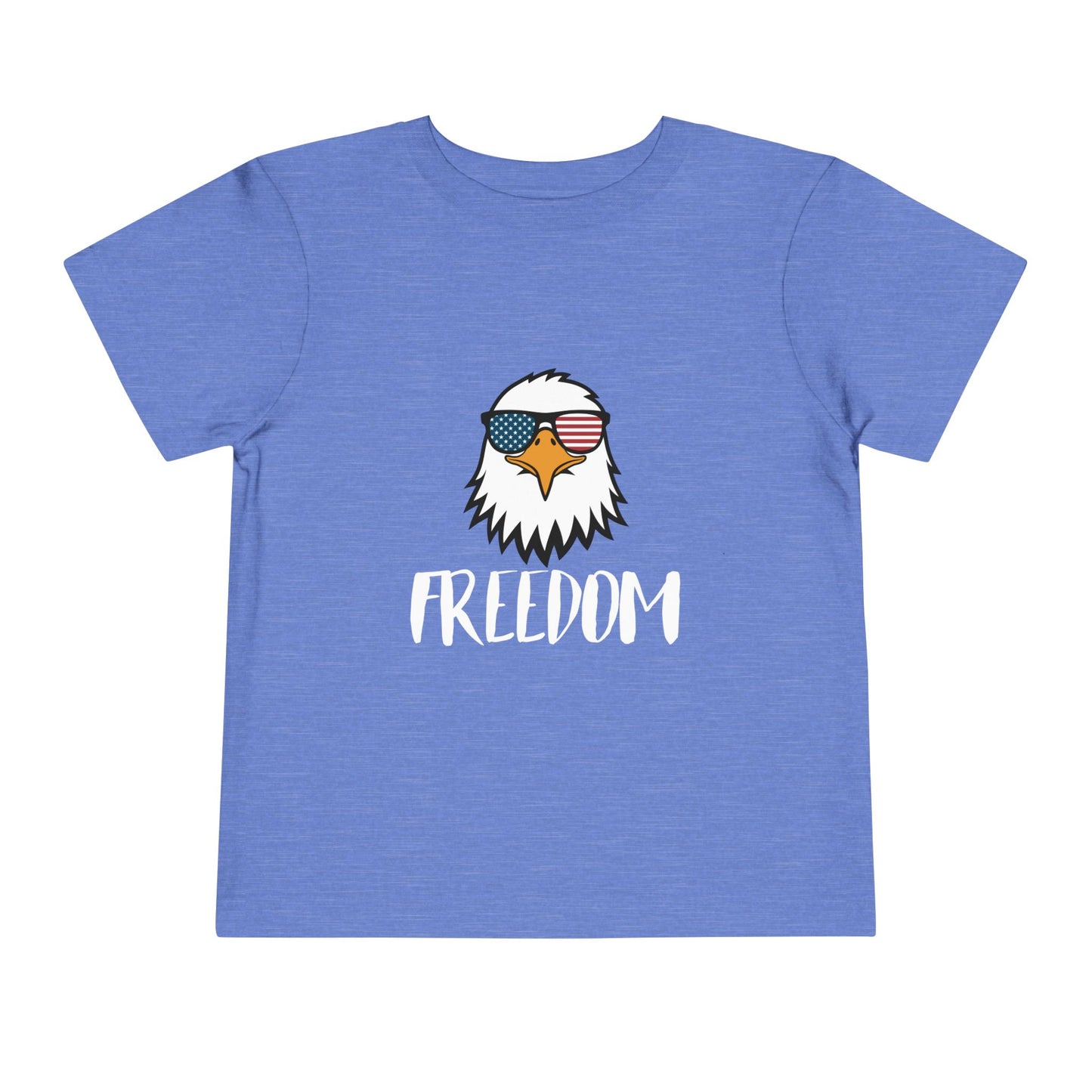 Freedom Eagle Aviator Toddler T-Shirt | USA Bald Eagle Graphic Tee