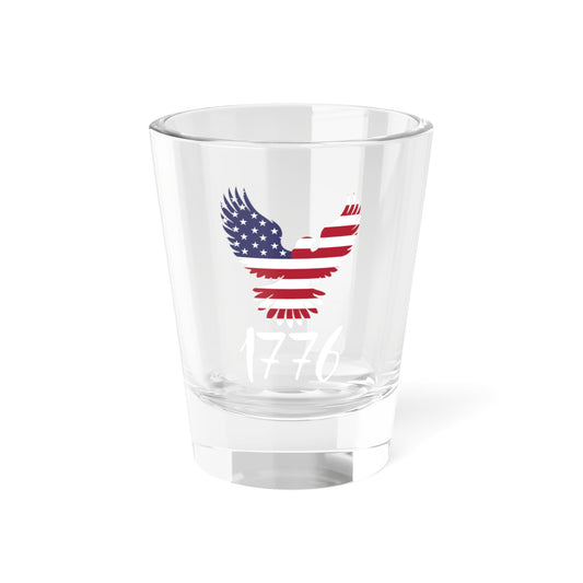 Premium Shot Glass - 1776 Heritage | Patriotic Drinkware