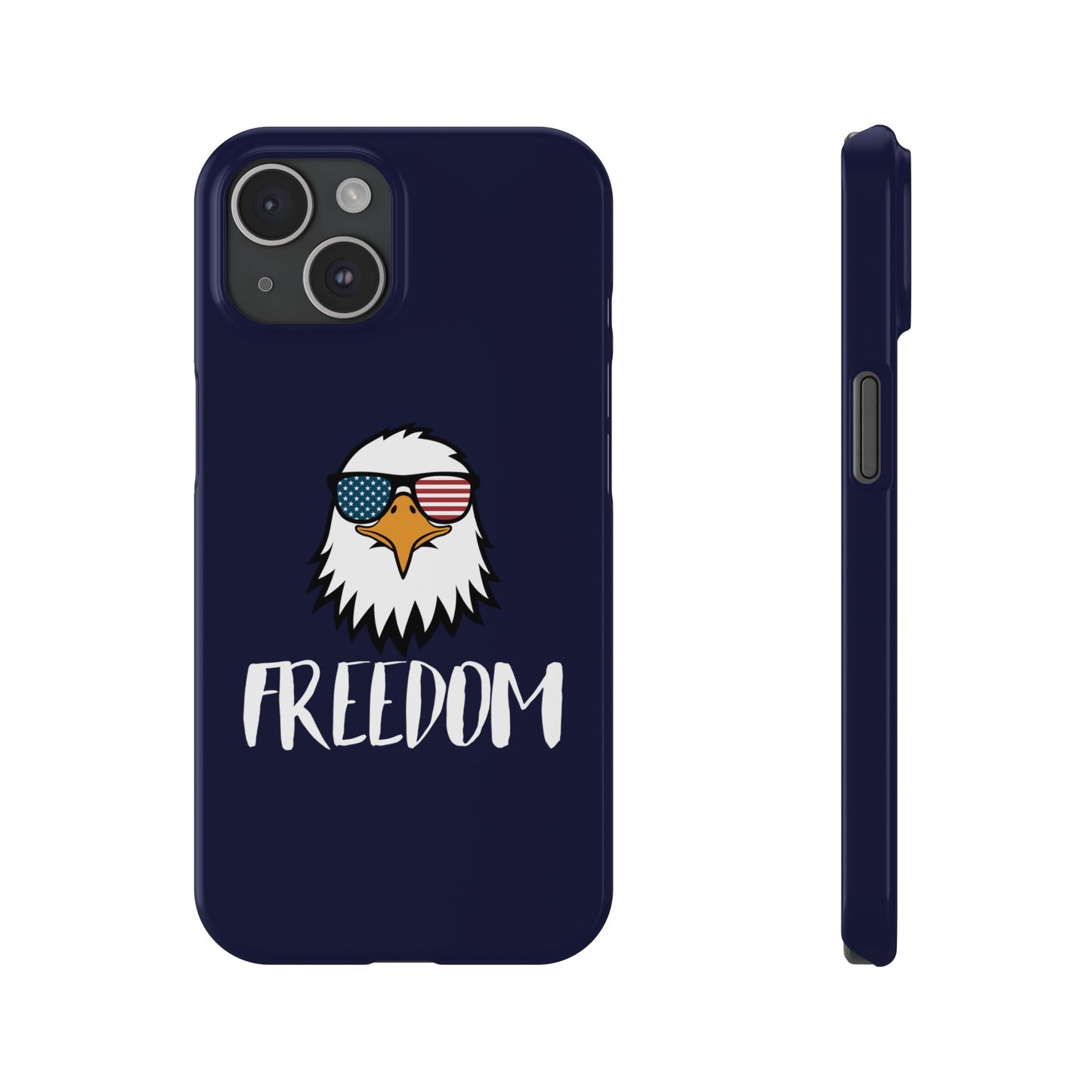 Freedom Eagle Aviator Premium Slim Phone Case | USA Bald Eagle Graphic