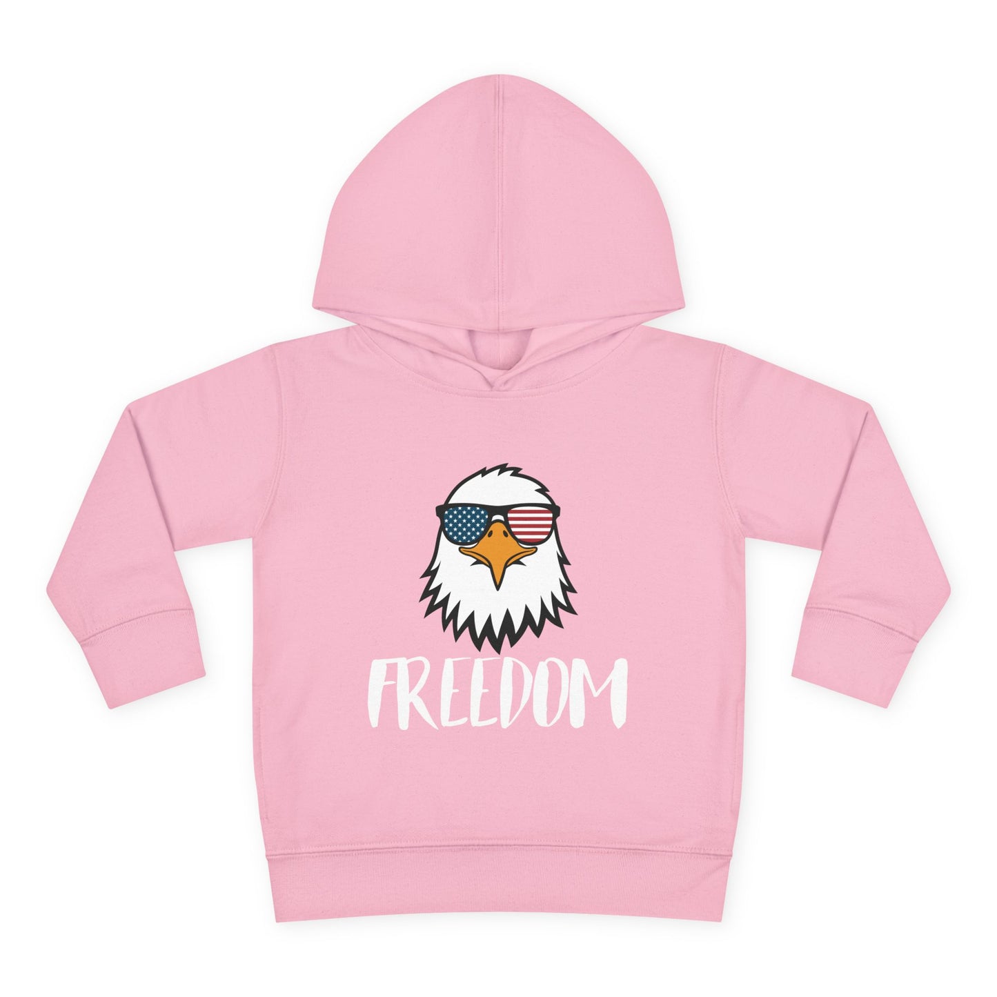 Freedom Eagle Aviator Toddler Hoodie | USA Bald Eagle Graphic