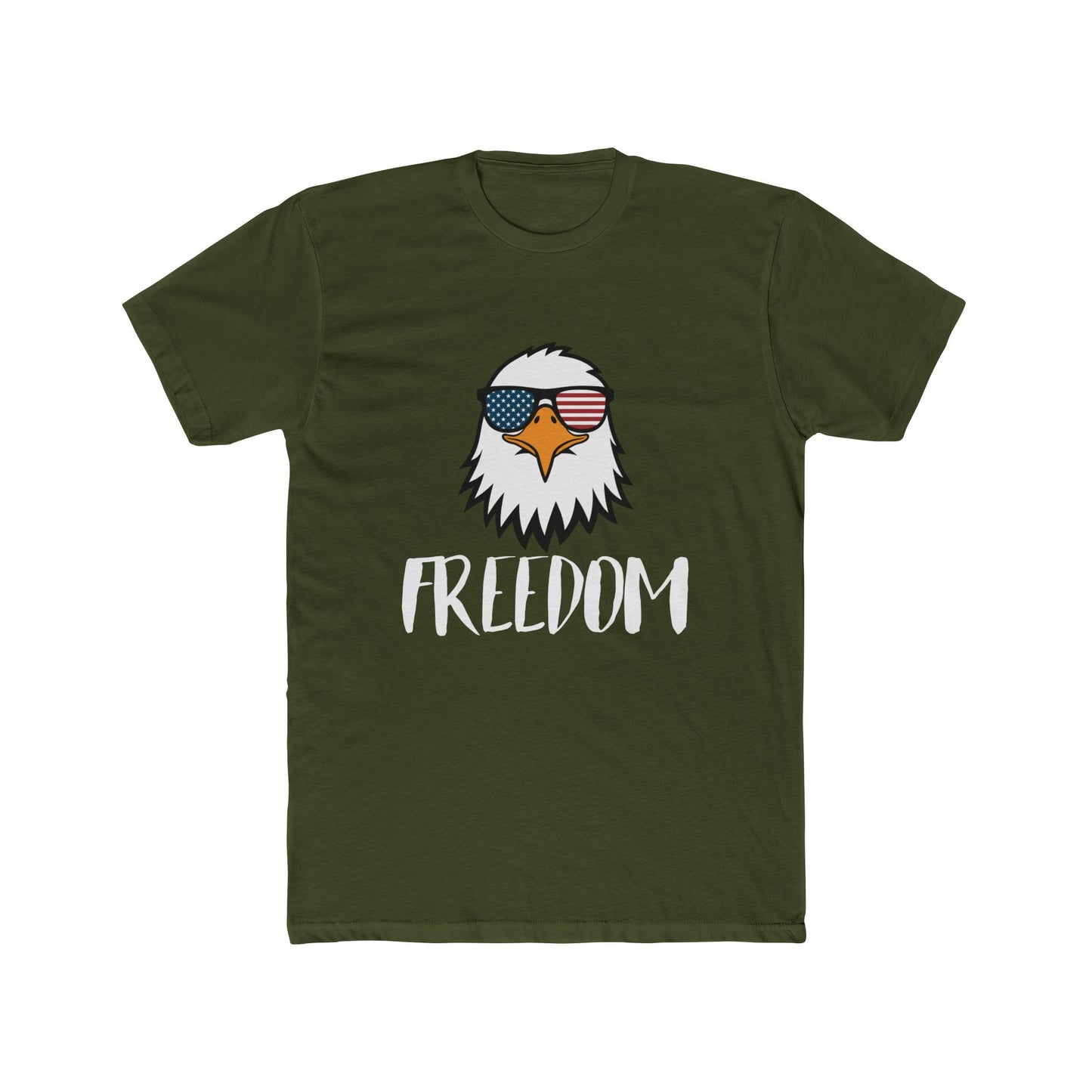 Freedom Eagle Aviator Unisex Tee | USA Bald Eagle Graphic