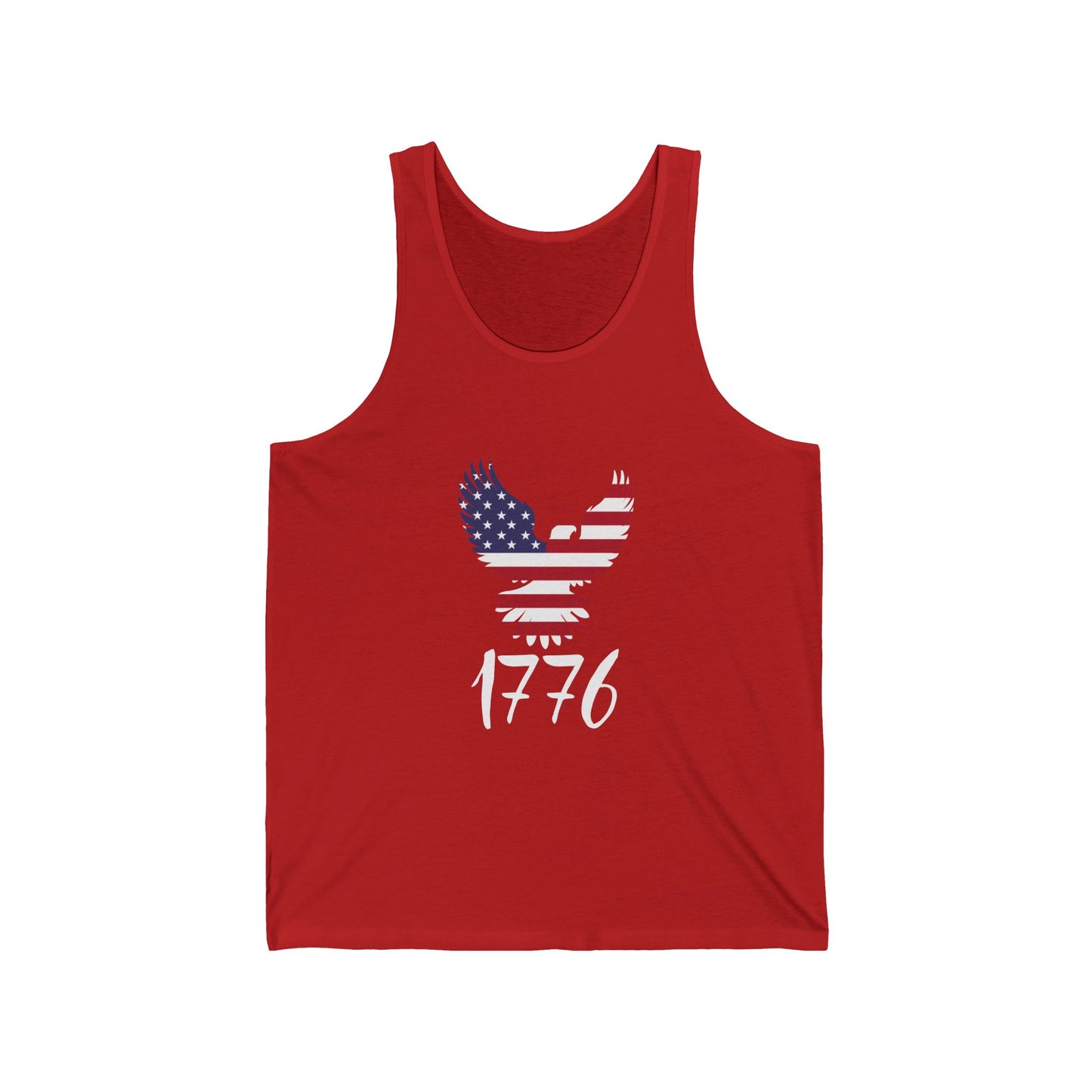 1776 Heritage Men's Tank Top | USA Bald Eagle Graphic