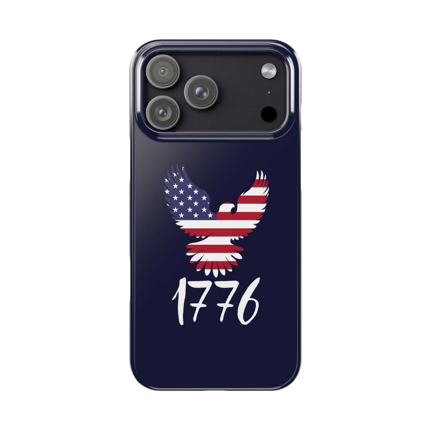 1776 Heritage Premium Slim Phone Case | USA Bald Eagle Graphic