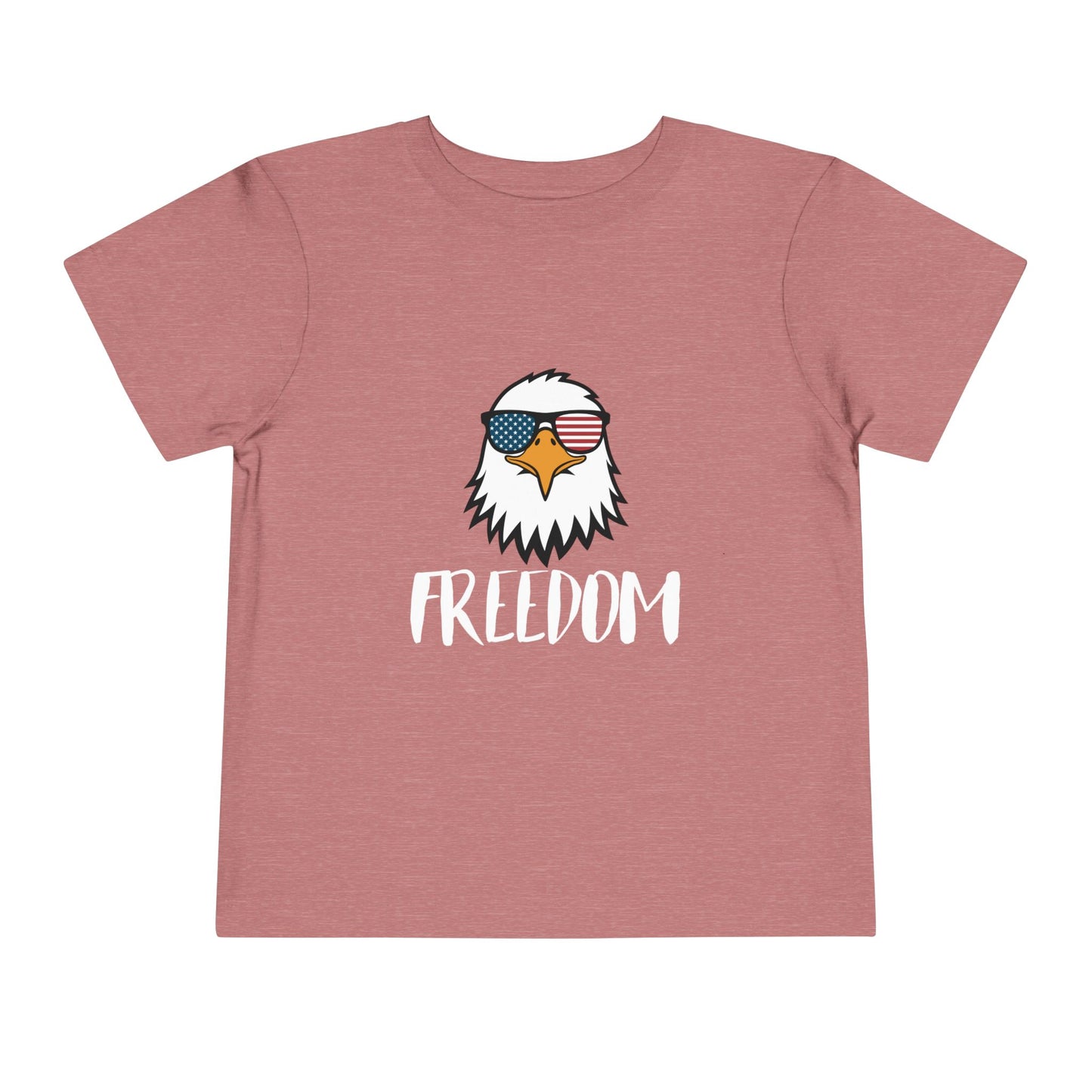 Freedom Eagle Aviator Toddler T-Shirt | USA Bald Eagle Graphic Tee