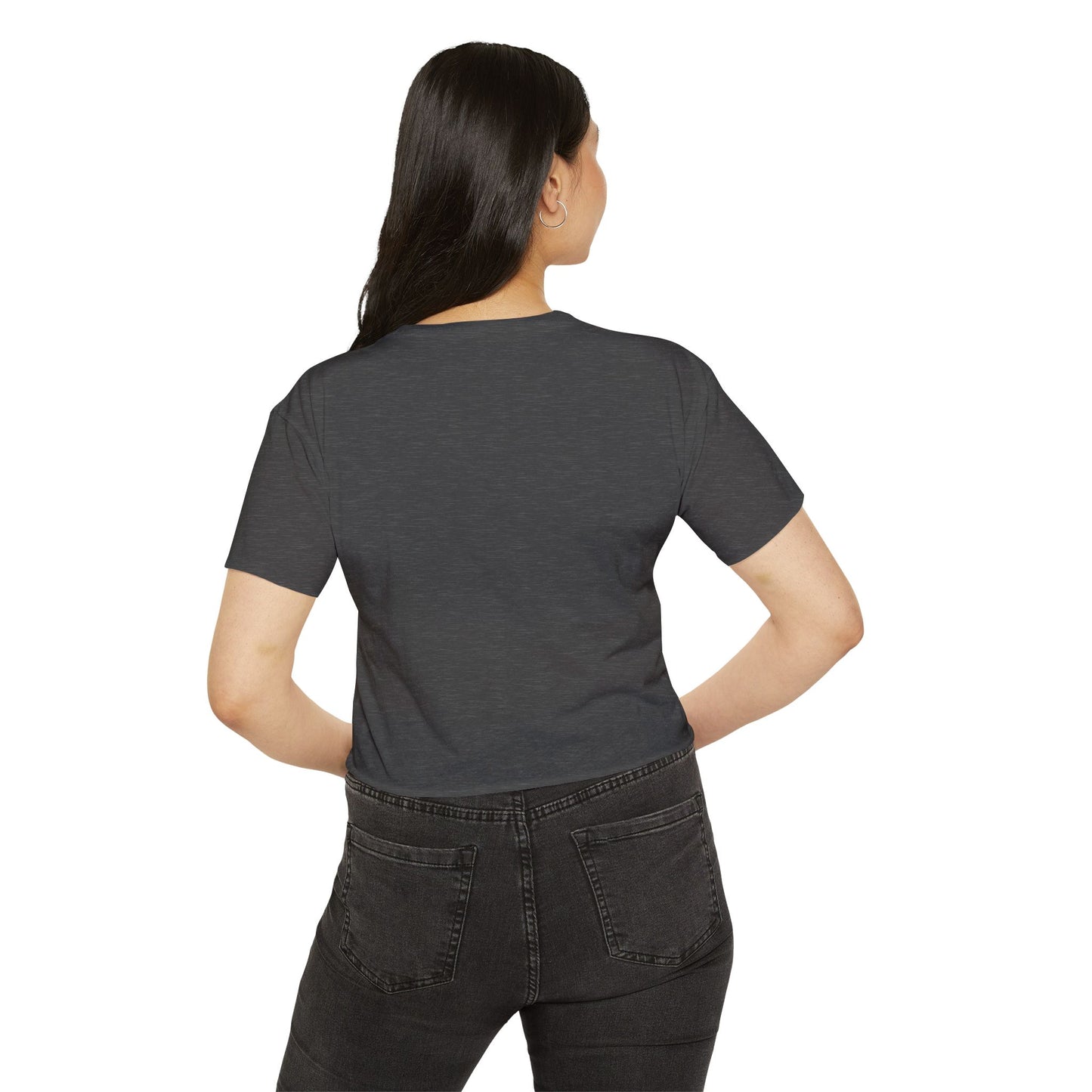 Freedom Eagle Aviator Women's Festival Crop Top | USA Bald Eagle Graphic