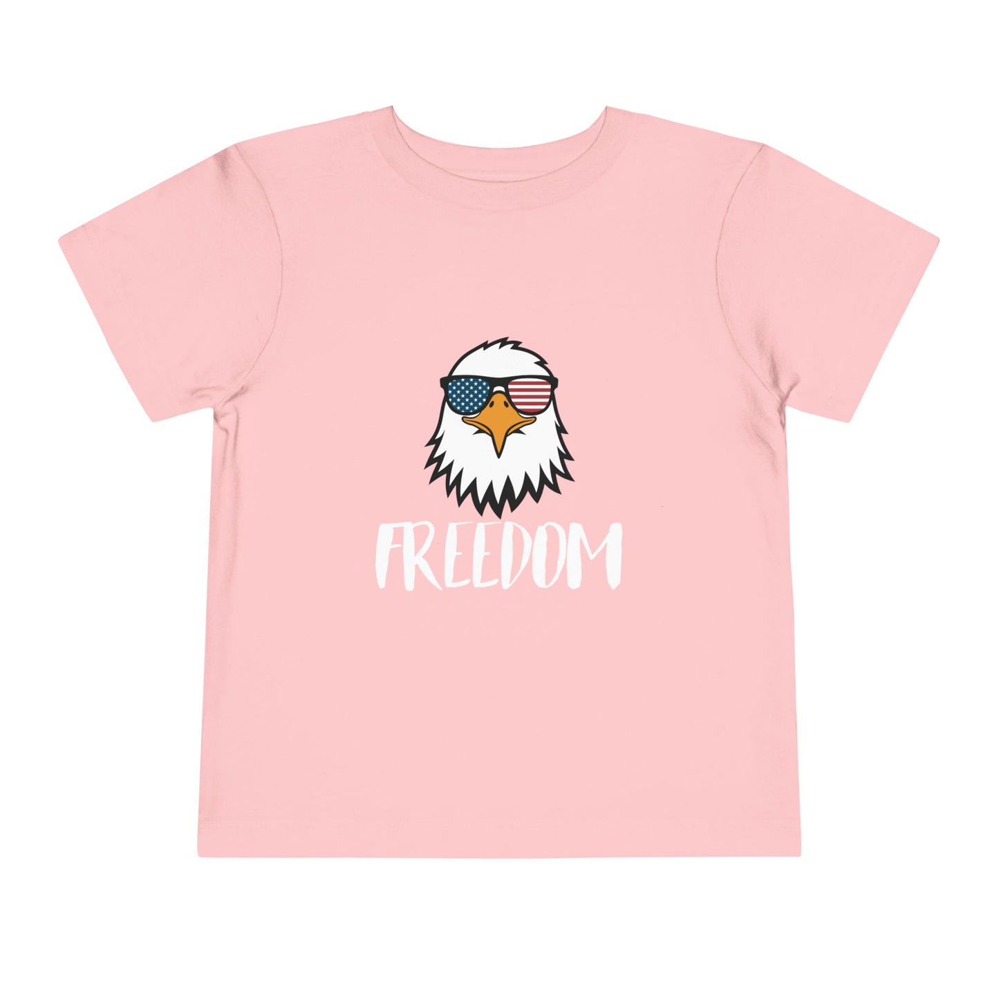 Freedom Eagle Aviator Toddler T-Shirt | USA Bald Eagle Graphic Tee