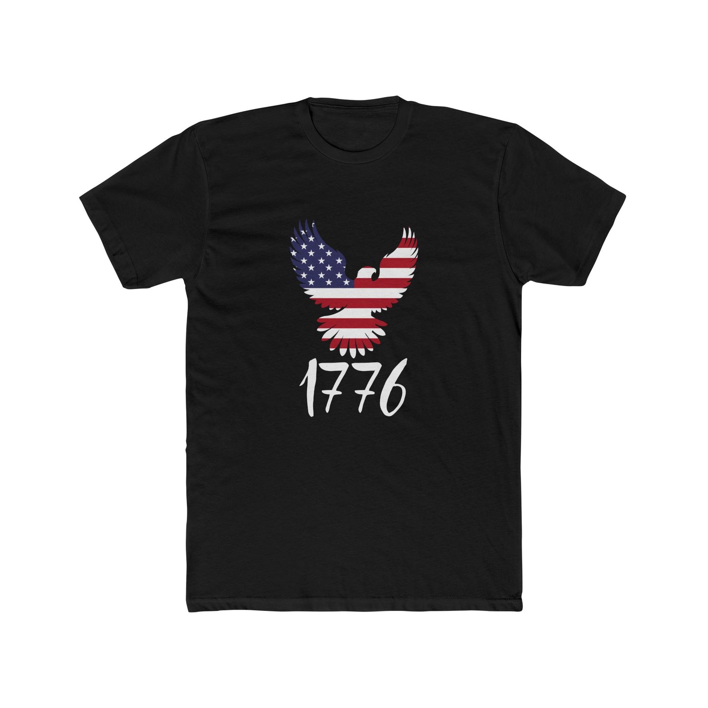 1776 Heritage Patriotic T-Shirt | USA Bald Eagle Flag Graphic Tee