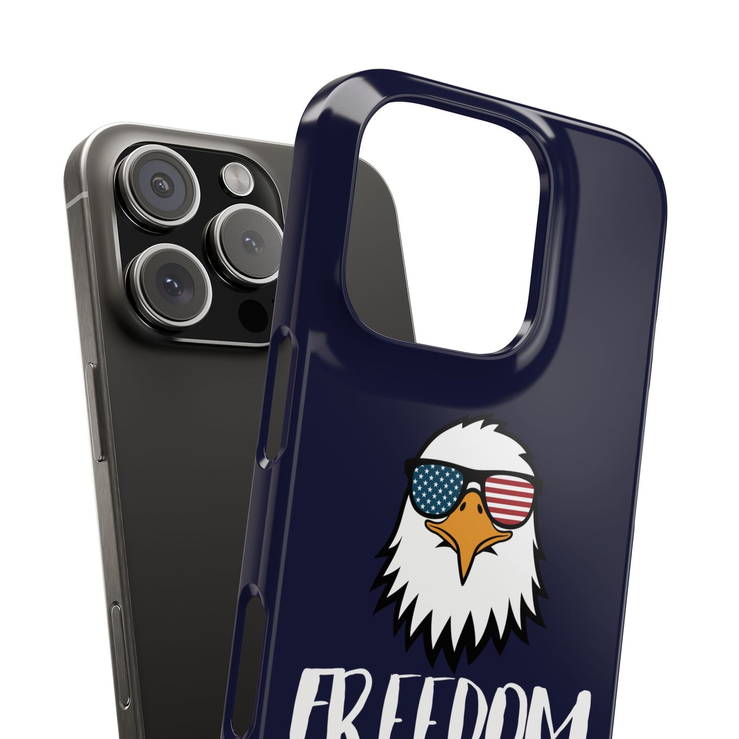 Freedom Eagle Aviator Premium Slim Phone Case | USA Bald Eagle Graphic