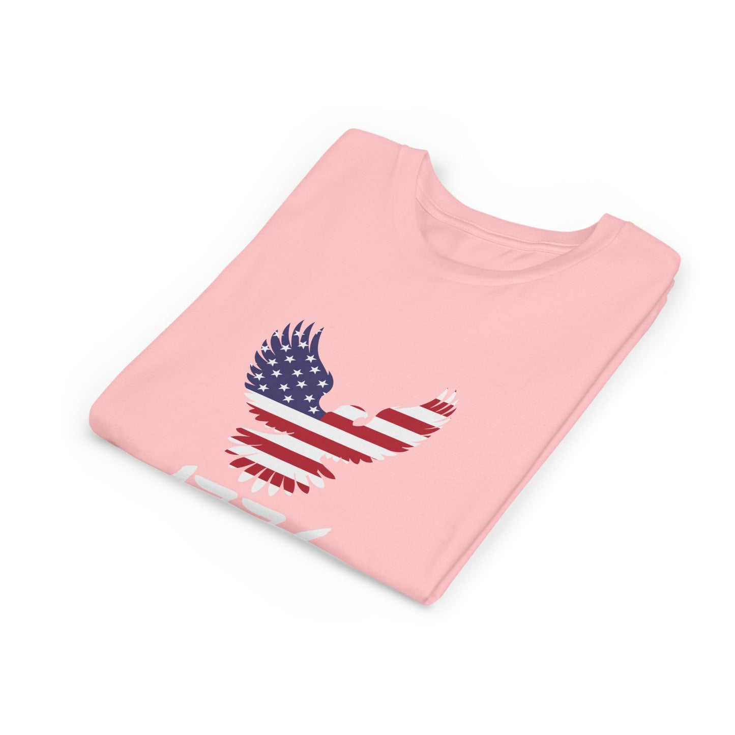 1776 Heritage Youth T-Shirt | USA Bald Eagle Graphic Tee