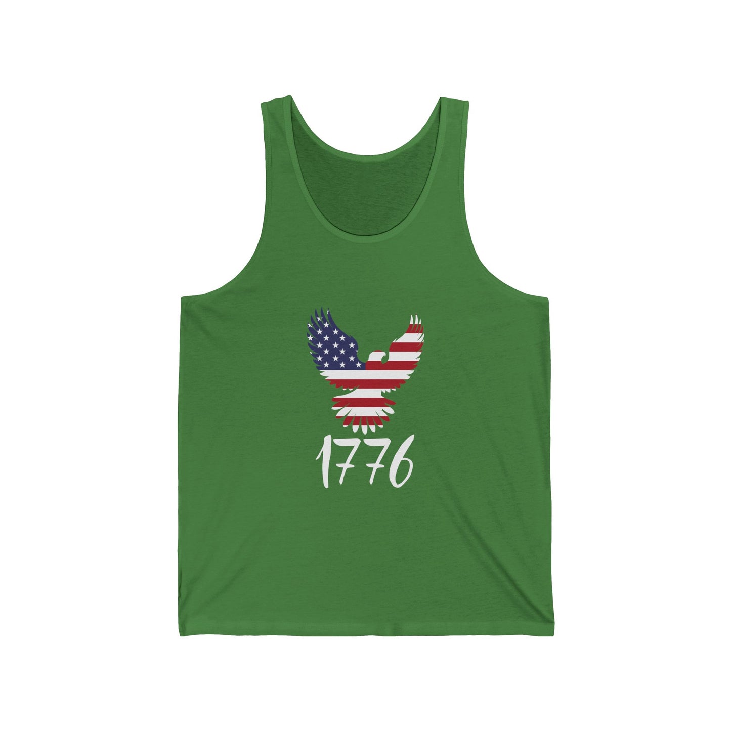 1776 Heritage Men's Tank Top | USA Bald Eagle Graphic