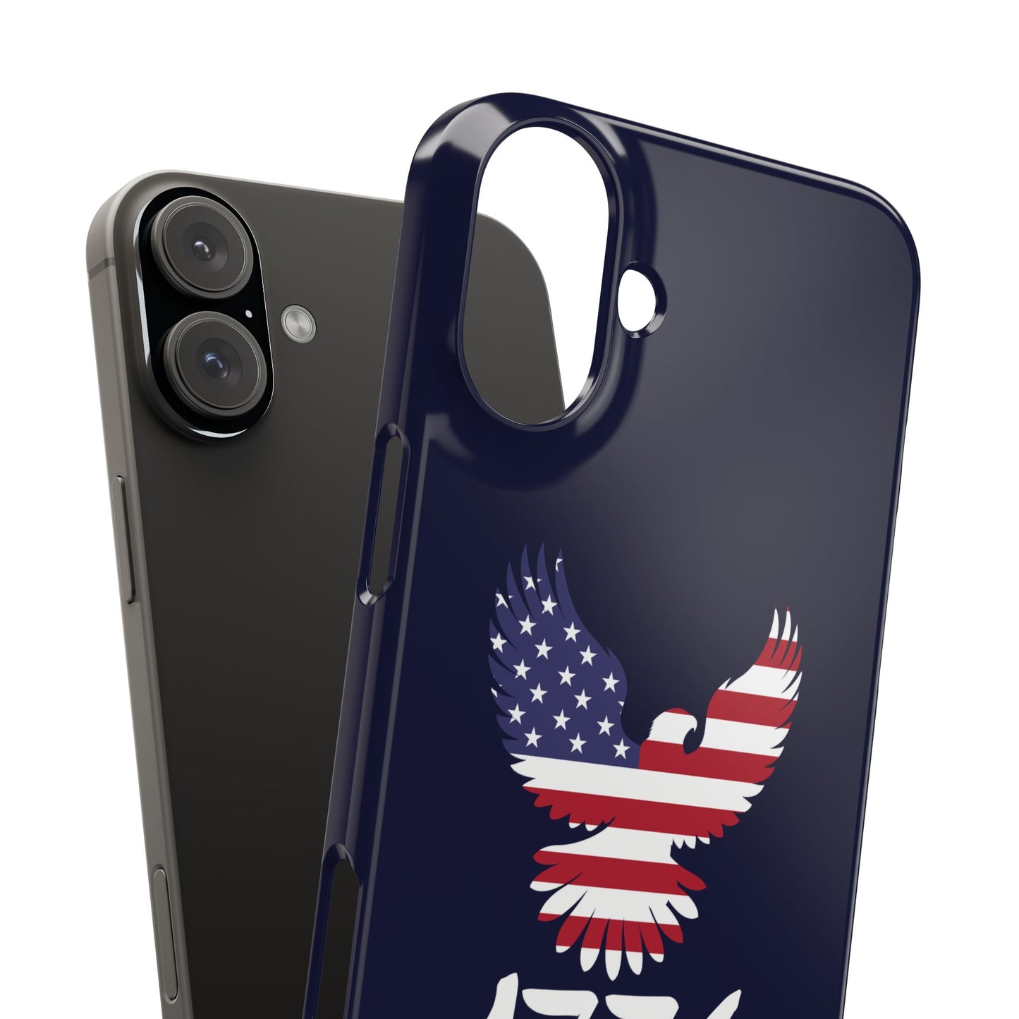 1776 Heritage Premium Slim Phone Case | USA Bald Eagle Graphic