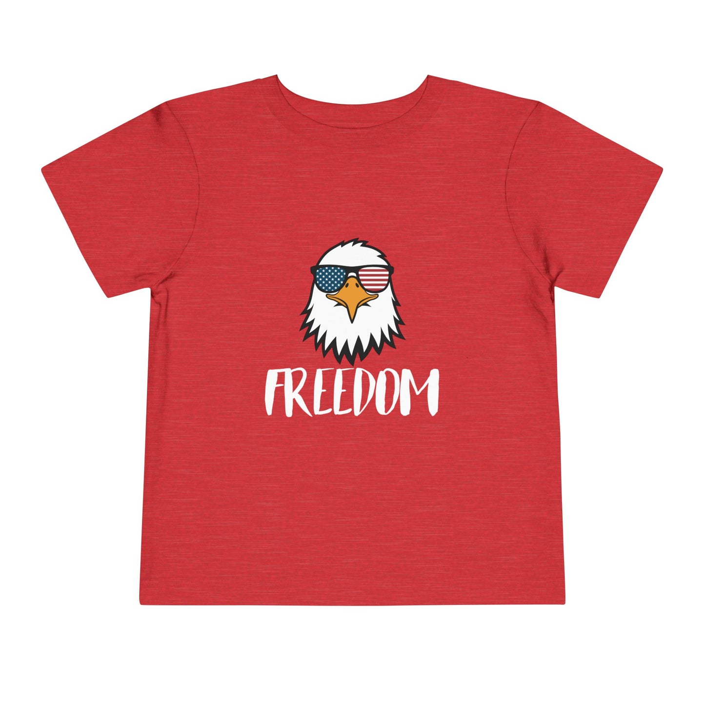 Freedom Eagle Aviator Toddler T-Shirt | USA Bald Eagle Graphic Tee