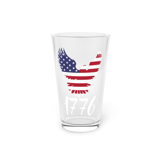Premium Pint Glass - 1776 Heritage | Patriotic Drinkware