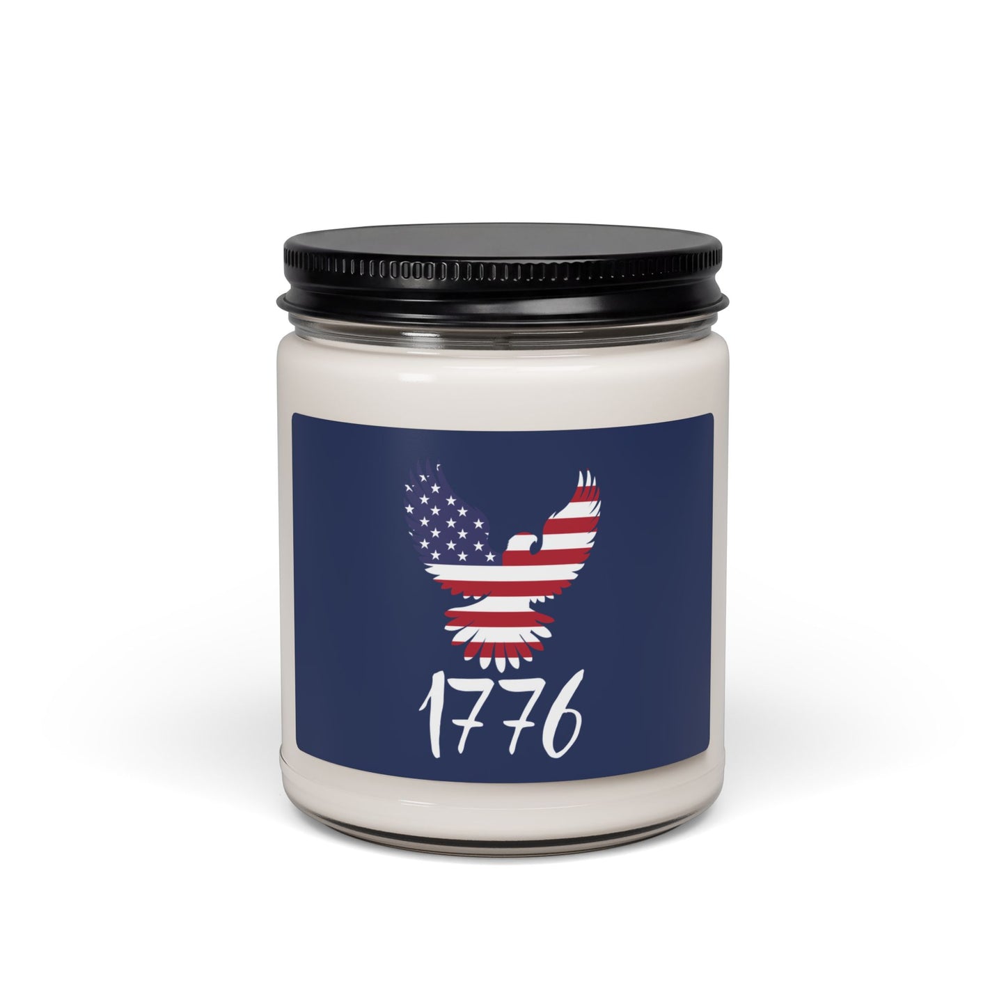 1776 Heritage Scented Jar Candle | USA Bald Eagle Graphic (9 oz)