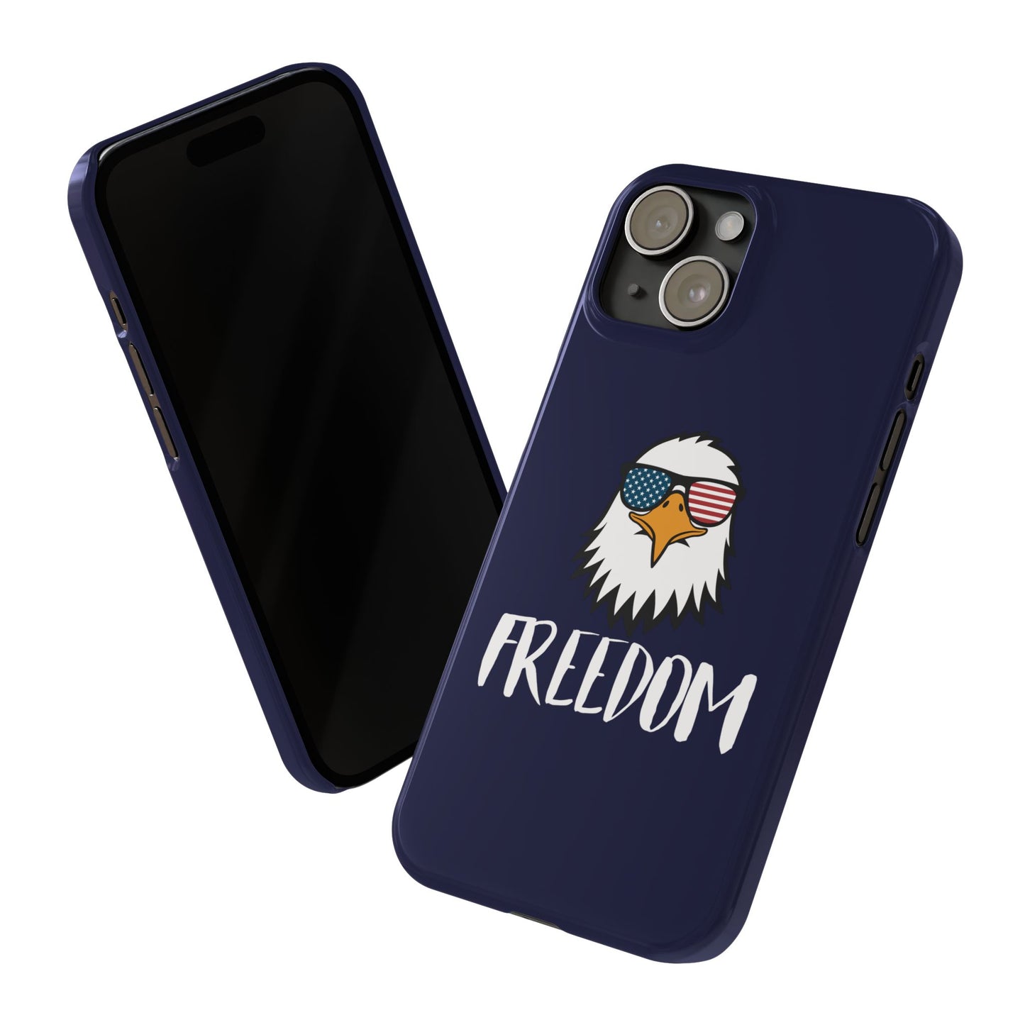 Freedom Eagle Aviator Premium Slim Phone Case | USA Bald Eagle Graphic