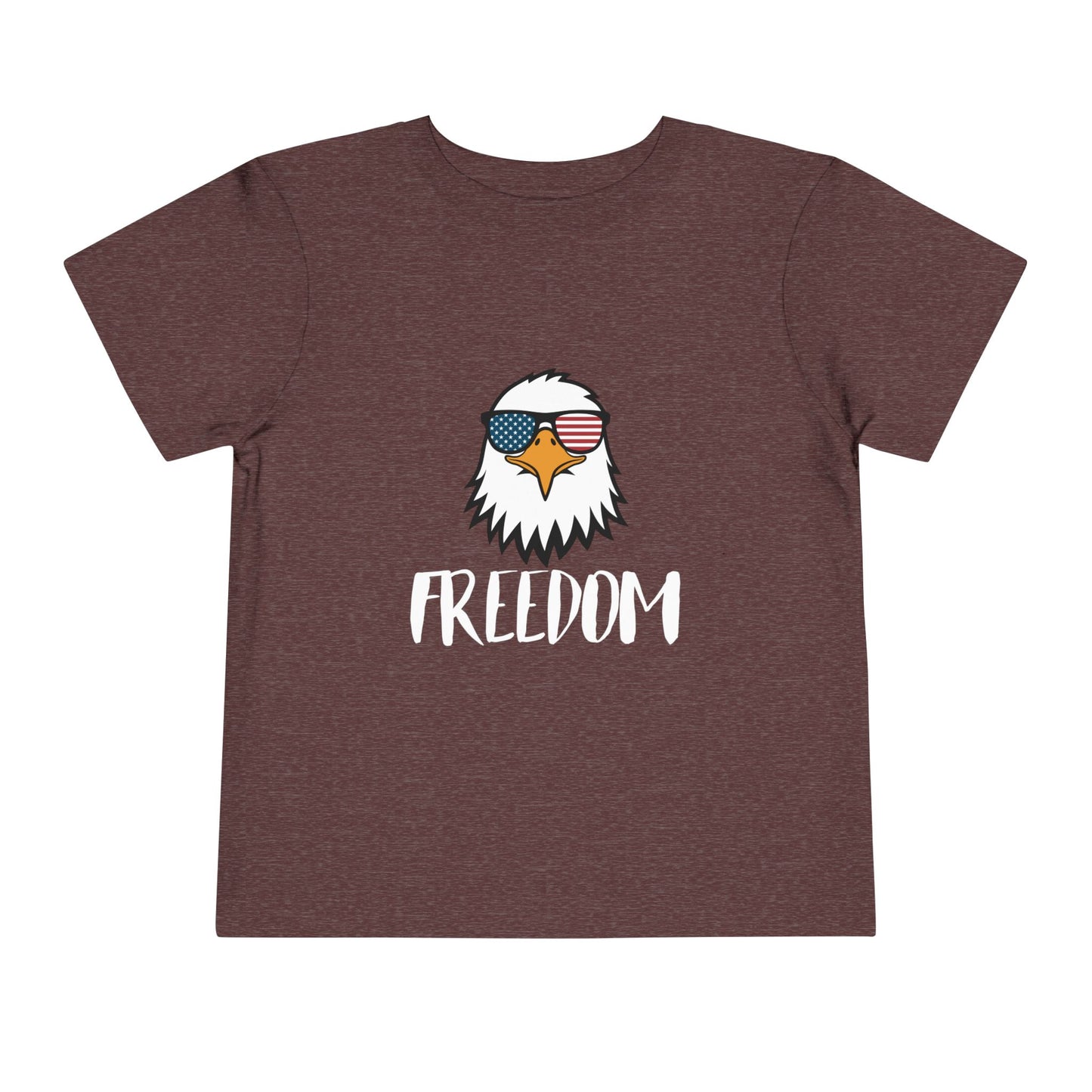 Freedom Eagle Aviator Toddler T-Shirt | USA Bald Eagle Graphic Tee